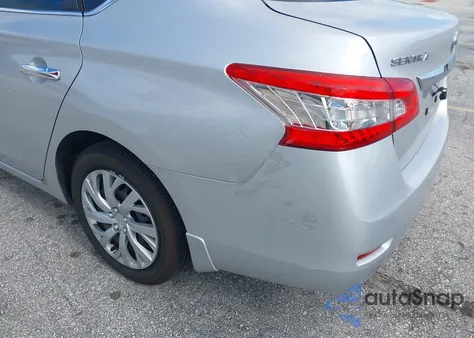 2013 Nissan Sentra S из США, поврежденный, VIN 3N1AB7AP9DL767201